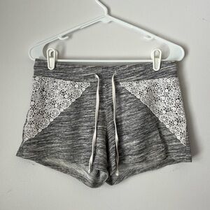 Mossimo Heather Gray Shorts with Lace